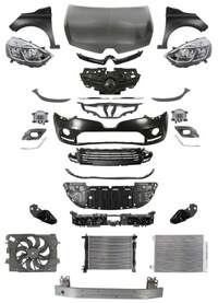 фото thumb №1, Renault clio iv 16-19 перед бампер крило капот pas