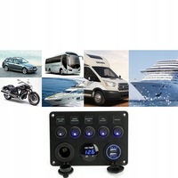 фото thumb №15, 12-24v 5 gang панель перемикачів dla автомобіль