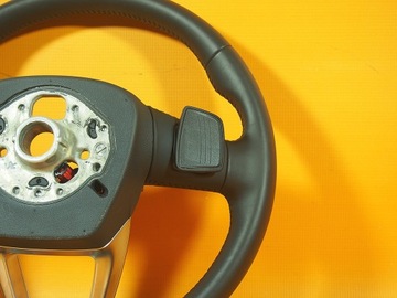 фото thumb №8, Audi q7 4m кермо з підігрівом пелюстки шкіра 4m0419091c