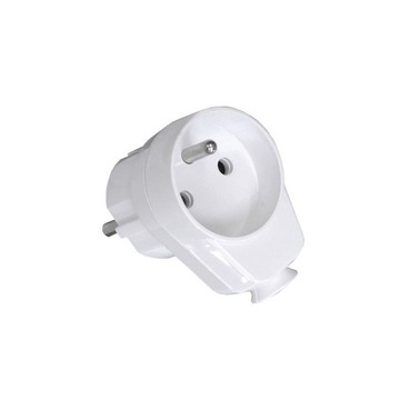 Угловая заглушка с розеткой 3P 16A 230V