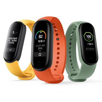 ЗАМЕННЫЙ РЕМЕШОК для XIAOMI MI BAND 5 STRAP 23 цвета