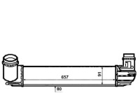 фото thumb №2, Nrf 30481 радиатор воздуха наддувочный