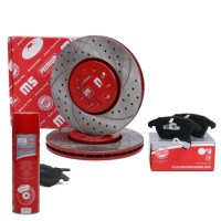 фото thumb №1, Тормозные диски + тормозные колодки тормозные перед 202501130