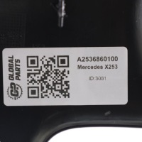 фото thumb №13, Mercedes glc x253 молдинг накладка порог задняя левая czarna a2536860100