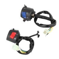 фото thumb №6, 1 пара мотоцикл 7/8 cala w левая i правый воздуховод переключателя уголок by