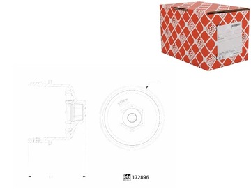фото thumb №16, Крышка корпуса фильтра масла febi bilstein 172896 55593189 opel