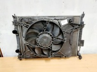 Nissan qashqai j10 1.6 16v радиатор воды вентилятор комплект с Разборки, фото thumb