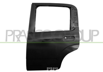 фото thumb №1, Двері задні ліві fiat panda 01.12 - з отворами na планки