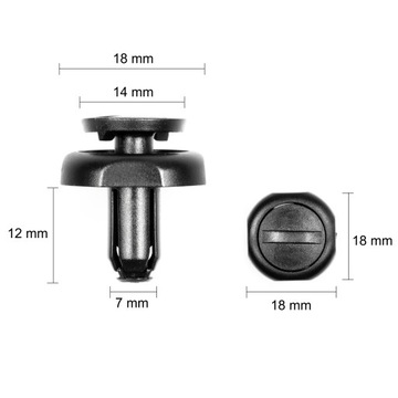 фото thumb №9, Avensis corolla rav4 prius клипсы клипсы защитные накладки sil