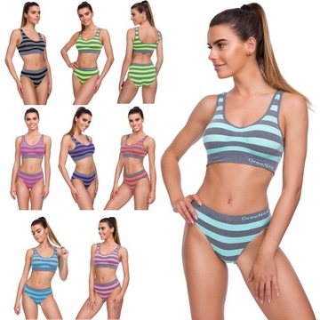 TOP SPORTOWY PUSH-UP BIUSTONOSZ PASKI FG3775 M/L