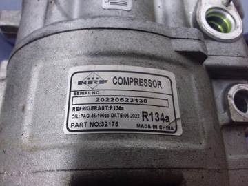 фото thumb №7, Mercedes w168 a170 1.7 cdi компресор кондиціонера nrf 32175