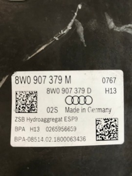 фото thumb №5, Насос abs audi a4 b9 a5 8w premium 8w0907379m acc dopis