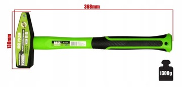 НАБОР МОЛОТОКОВ ИЗ СТЕКЛОСТЕКЛА LOCKSTOCK HAMMER