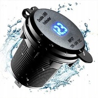 фото thumb №15, Зарядное устройство автомобильная 2xusb qc3.0 woltomierz сенсорный