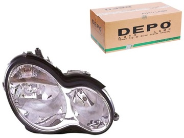 фото thumb №1, Depo фара h7 пневматический цвет вкладыш: хром