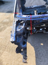 фото thumb №3, Чверть лонжерон фартух праві перед a1 8x 3-двері 5 двері оригінал 3