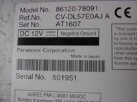 фото thumb №7, Lexus nx300h 2018+ навигация радио проигрыватель cd 86120-78091