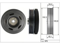 Купить Ina шкив коленчатого вала коленчатого renault 1,3tce, фото thumb