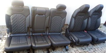 фото thumb №7, Сиденья s line recaro вентиляция массаж q8 sq8 q7 4m кожа алькантара a6 4g c7