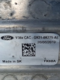 Комплект радіатор вентилятори ford transit custom 2.0 tdci 2015- Доставка, фото thumb