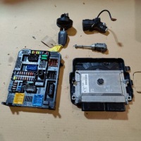 фото thumb №1, Citroen c3 iii 1.2 vti бортовой компьютер замок зажигания набор do запуск
