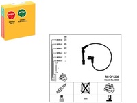 фото thumb №1, Провода зажигания opel 1,2-1,6 ngk
