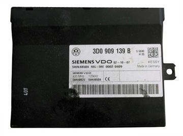 фото thumb №1, Модуль комфорта vw touareg 3d0909139b 5wk48504 программирование