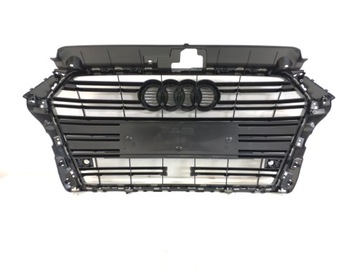 фото thumb №8, Новий решітка радіатора решітка радіатор audi a3 рестайлінг 8v 2017-20 s-line pdc радар чорний