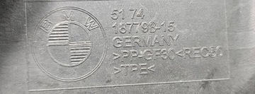 фото thumb №16, Pas переднє підсилювач жалюзі впуск повітря bmw 5 bmw 7 f10 f11 f02 f01 org