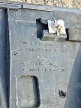 фото thumb №4, Porsche cayenne vw touareg 7p5 планка дверь правая задняя зад