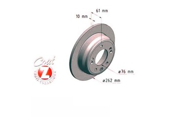 фото thumb №2, Диски гальмівні 2szt kia cee'd 06- зад zimmermann