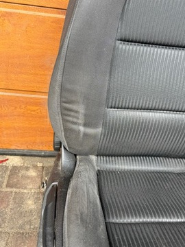 фото thumb №12, Сидіння лівий правий перед переднє audi a4 b8 чорний водія пасажира