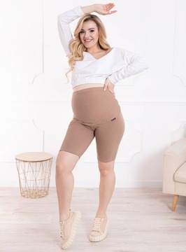 LEGGINSY CIĄŻOWE KOLARKI KRÓTKIE SPODENKI R. XL