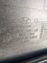 фото thumb №9, Hyundai i20 lift 18 - 20 бампер задний задняя kielce