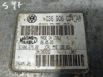 фото thumb №6, Seat ibiza iii 6l 1.4 16v блок управления набор стартовый 036906034ah
