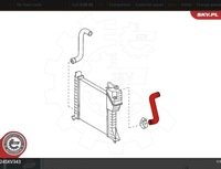 фото thumb №2, Шланг радиатор mercedes sprinter