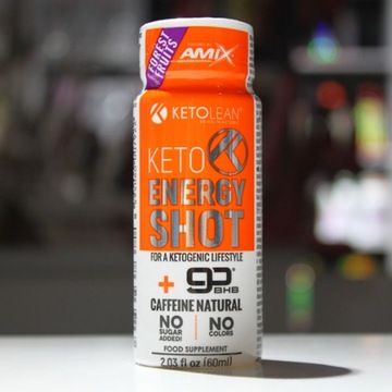 KETO PRE-WORKOUT ENERGY SHOT Экзогенные кетоны BHB Смесь кофеина