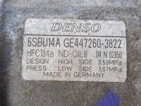 Bmw f10 e90 2.0d компрессор кондиционера 447260-3822 Оригинал, фото thumb