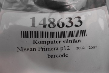 фото thumb №5, Nissan primera p12 1.9dci комп'ютер 0281011437