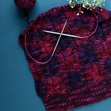 металлические проволоки на веревке 120 4,00 KNITPRO NOVA
