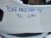 Edge mk2 рестайлінг  st бампер перед передній білий yz 6 pdc комплектний Оригінал, фото thumb