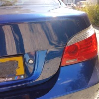 Кришка багажника багажника bmw e60 a76/5 tiefseeblau Зі Шроту, фото thumb