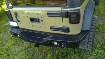 фото thumb №10, Jeep wrangler jk бампер сталевий зад задній rtech