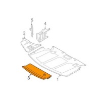фото thumb №9, Bmw 5 e60 передня частина нижній m air повітропровід 51717897173 7897173 oem