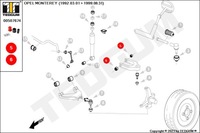 фото thumb №13, Tedgum 00507674 підшипниковий вузол, важіль