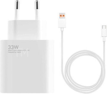 СПЕЦИАЛЬНОЕ БЫСТРОЕ ЗАРЯДНОЕ УСТРОЙСТВО 33 Вт ДЛЯ XIAOMI Redmi Note 11 11s 10 Pro Poco