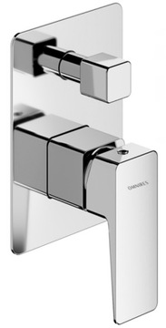 BATERIA PODTYNKOWA OMNIRES PARMA ZESTAW PODTYNKOWY DESZCZOWNICA 20 CHROM