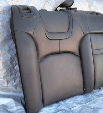 фото thumb №6, Диван спинка задняя левая чёрная кожа pas citroen c5 iii x7 универсал