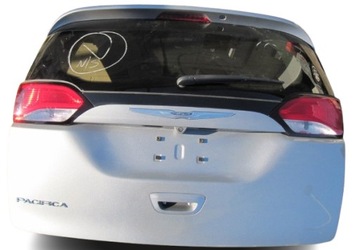 фото thumb №1, Chrysler pacifica 17- psc крышка зад задняя серебряная камера стекло накладка