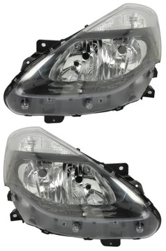 фото thumb №1, Фары лампы renault clio iii 09-14 tyc комплект + двигатели